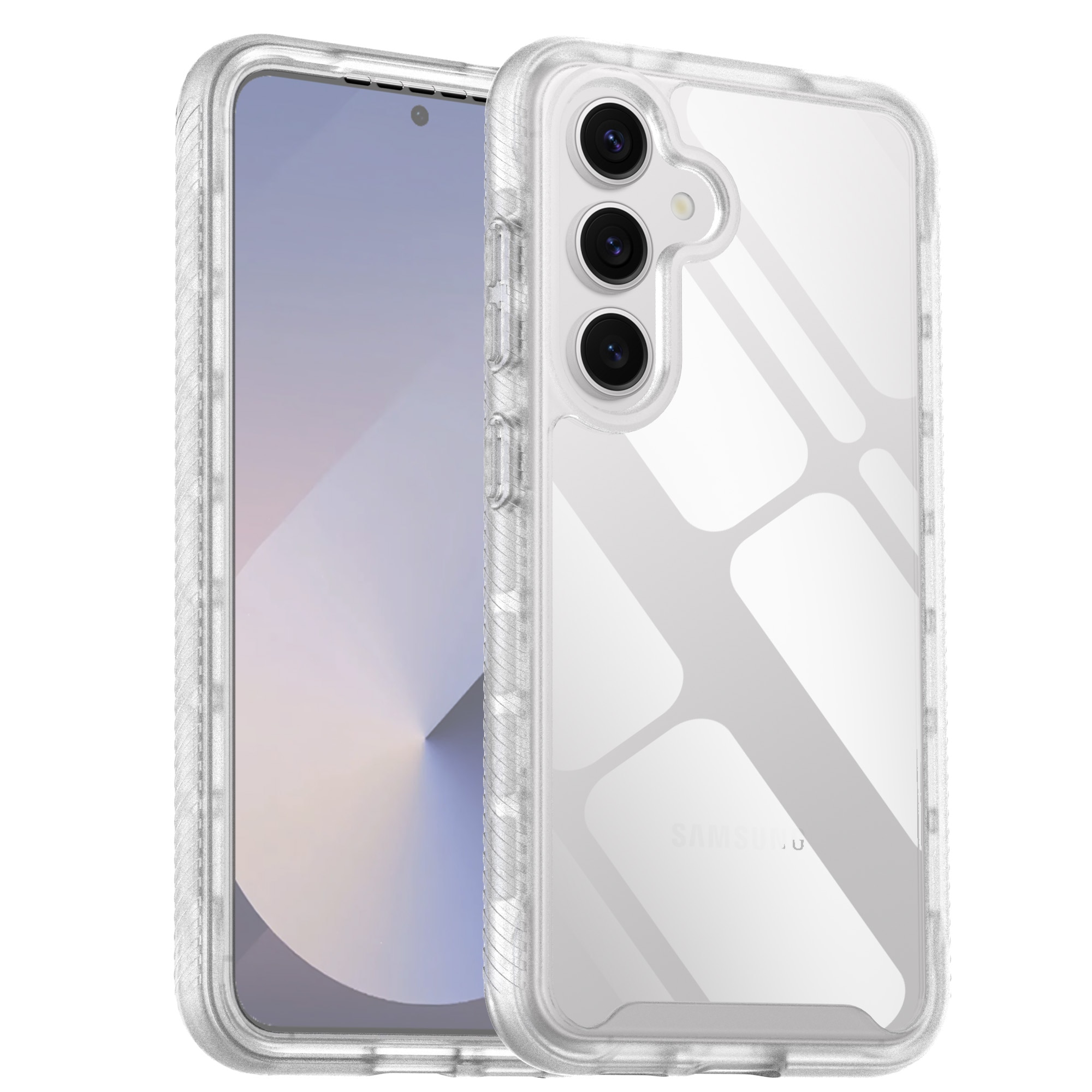 Samsung Galaxy S25 Full Protection Case Transparant