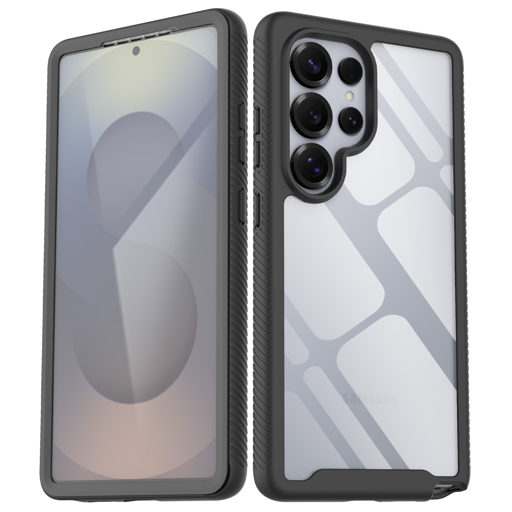 Samsung Galaxy S25 Ultra Full Protection Case Zwart