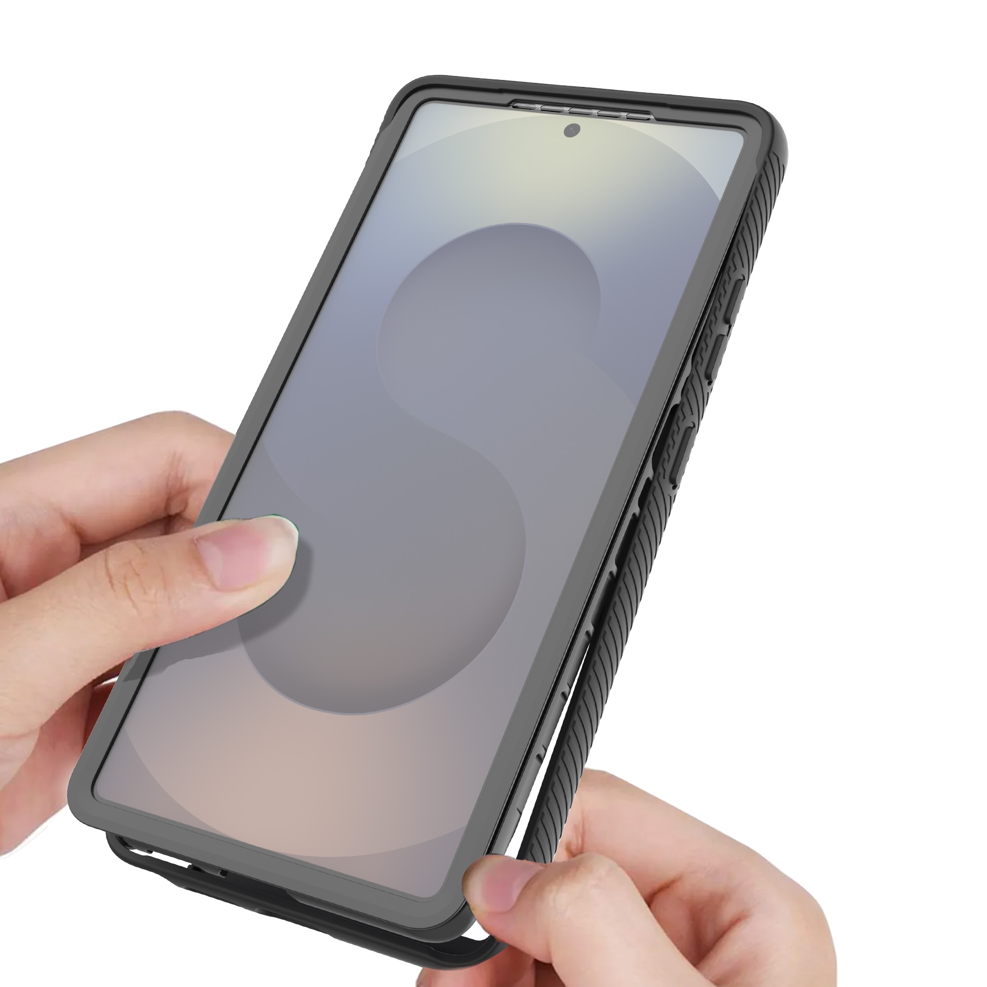 Samsung Galaxy S25 Ultra Full Protection Case Zwart