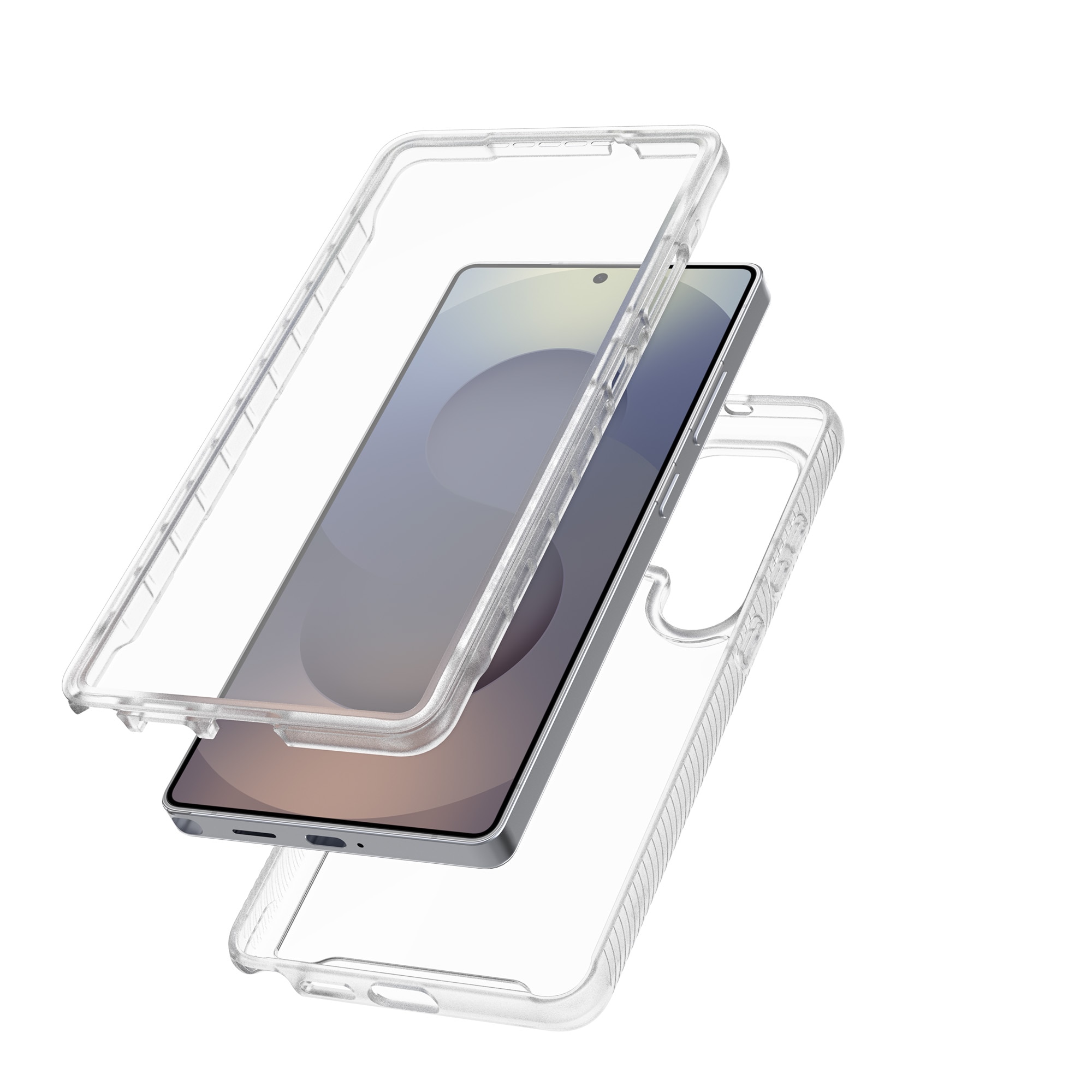 Samsung Galaxy S25 Ultra Full Protection Case Transparant