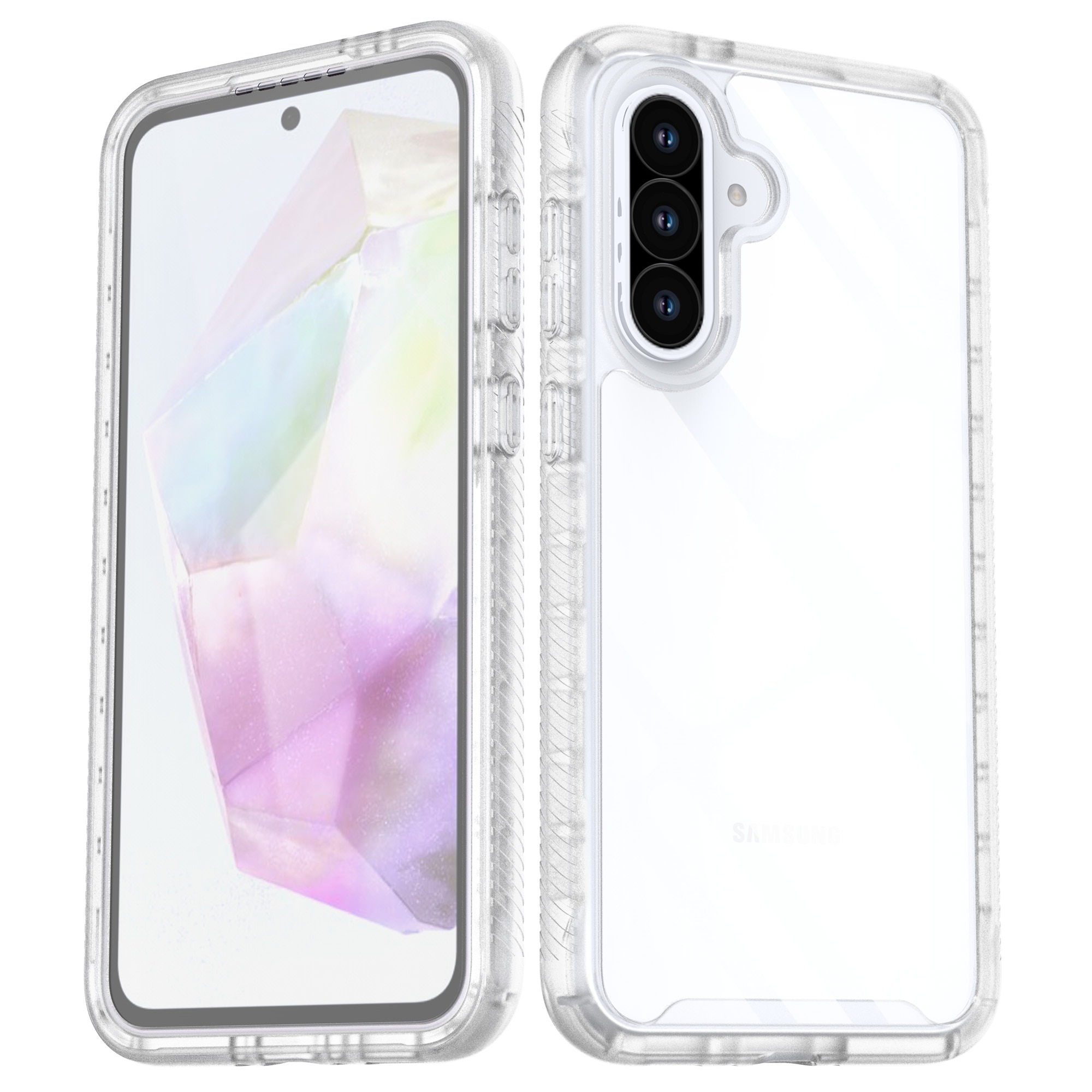 Samsung Galaxy A56 Full Protection Case Transparant