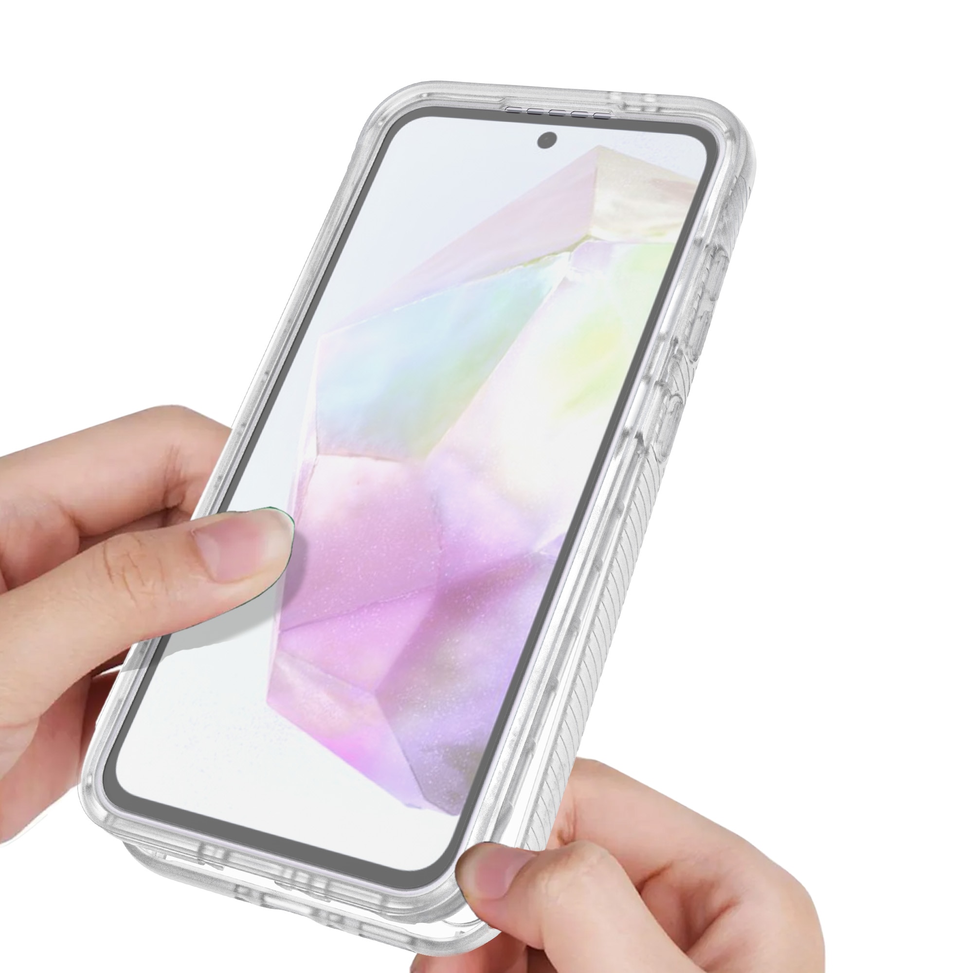 Samsung Galaxy A56 Full Protection Case Transparant