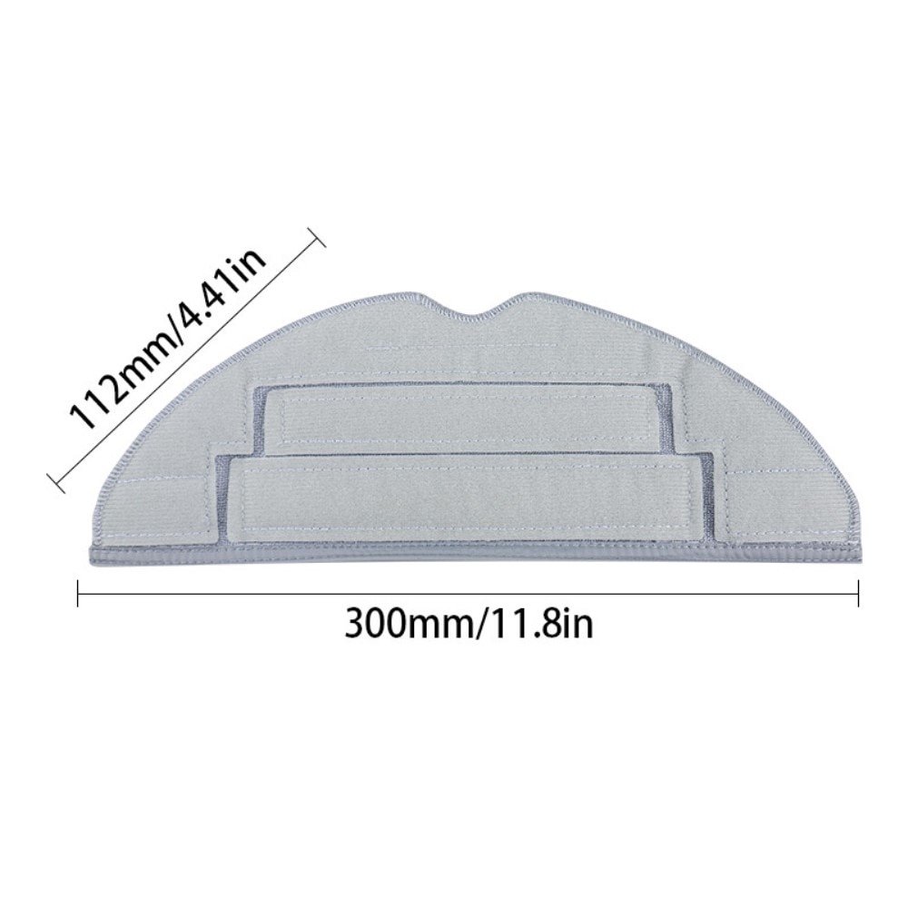 2-pack Dweilen voor Roborock S8 Max Ultra