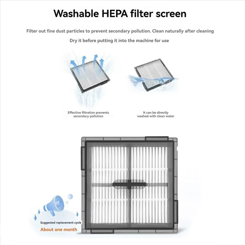 HEPA-filter voor  Roborock Q10 VF Plus