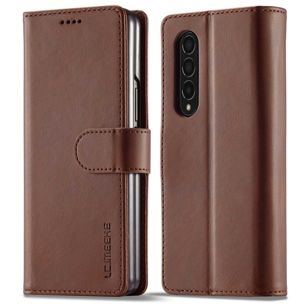 Bookcover hoesje Samsung Galaxy Z Fold 4 Bruin