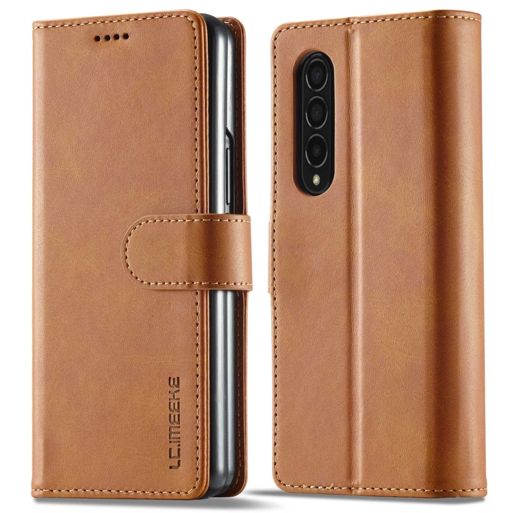 Bookcover hoesje Samsung Galaxy Z Fold 4 Cognac