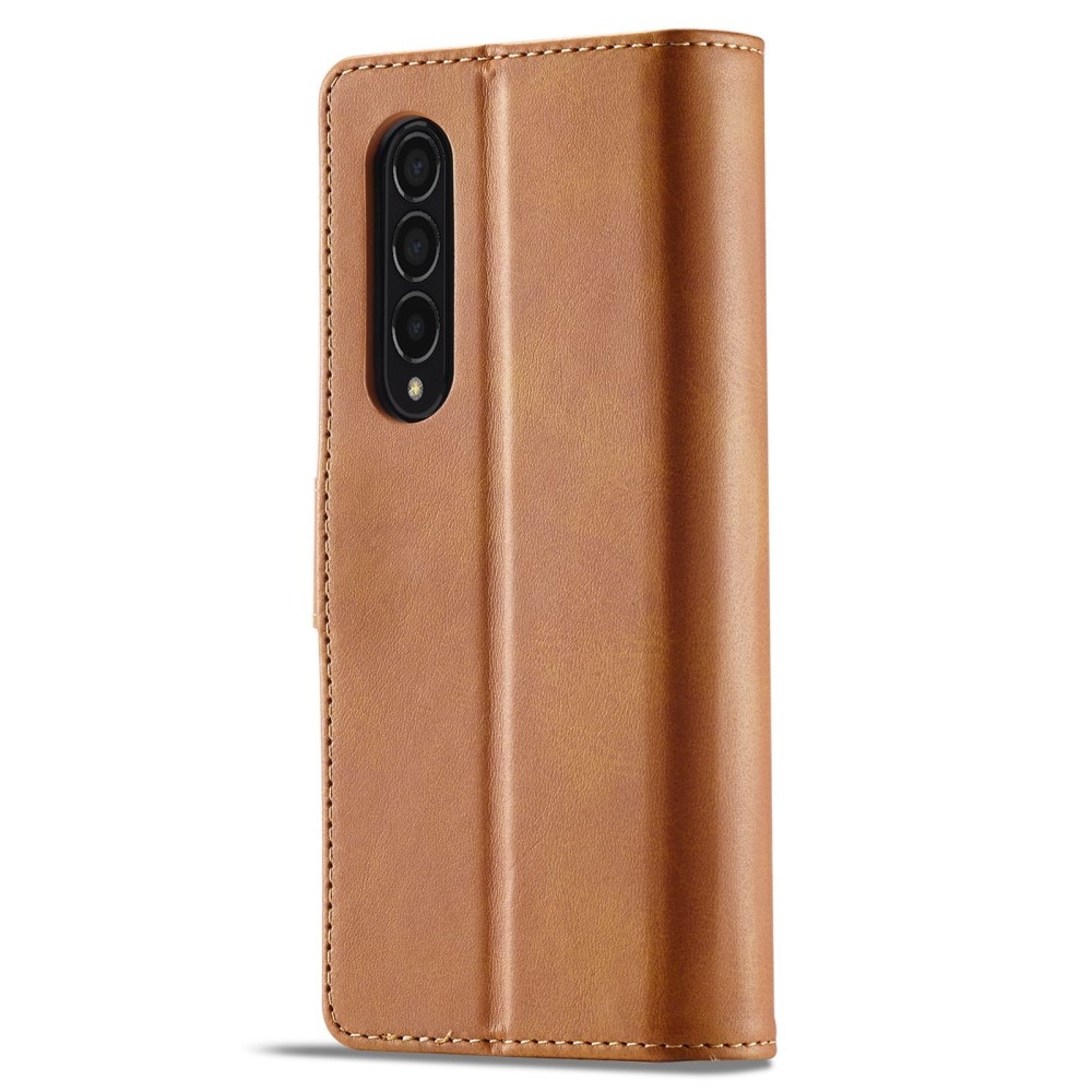 Bookcover hoesje Samsung Galaxy Z Fold 4 Cognac