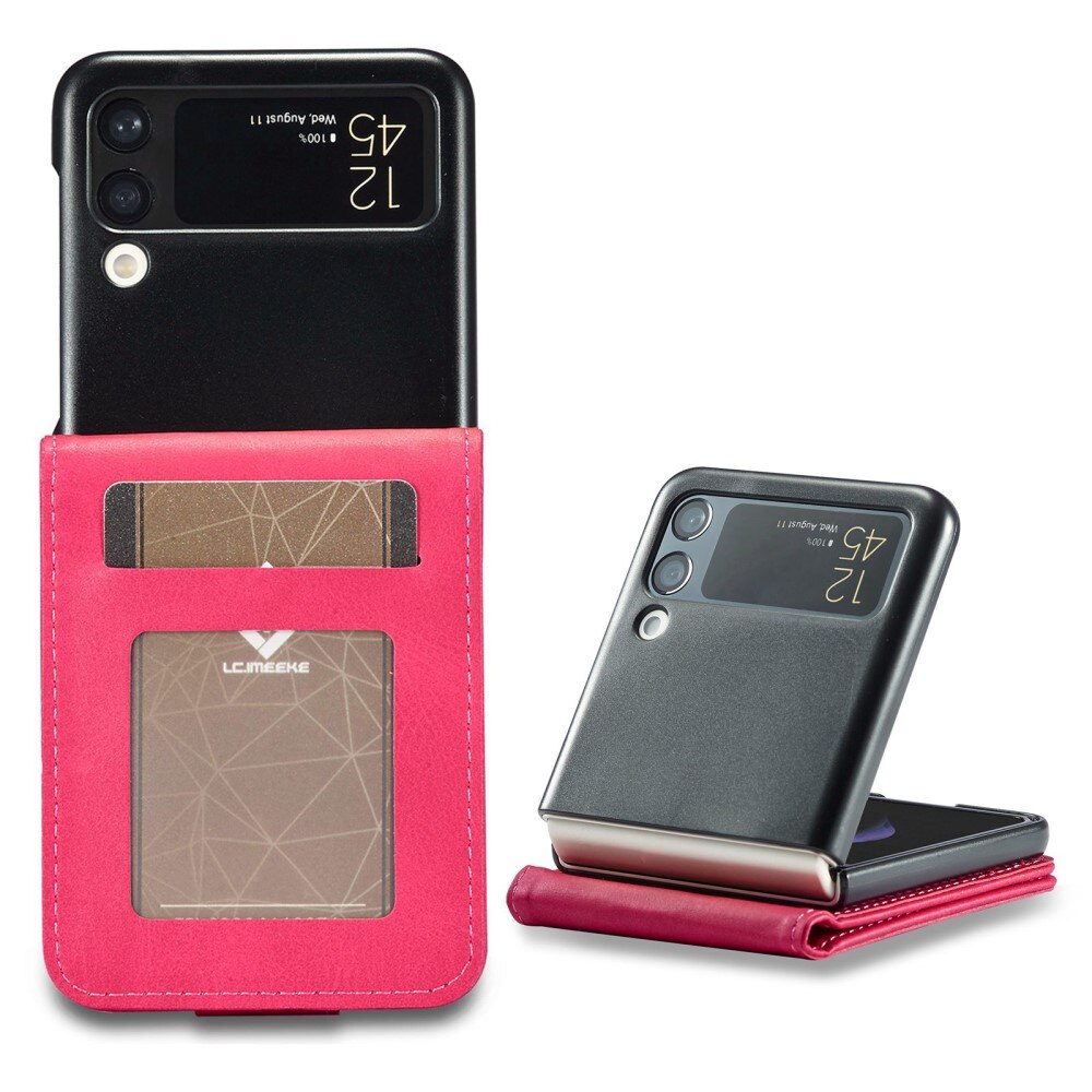 Bookcover hoesje Samsung Galaxy Z Flip 4 Roze