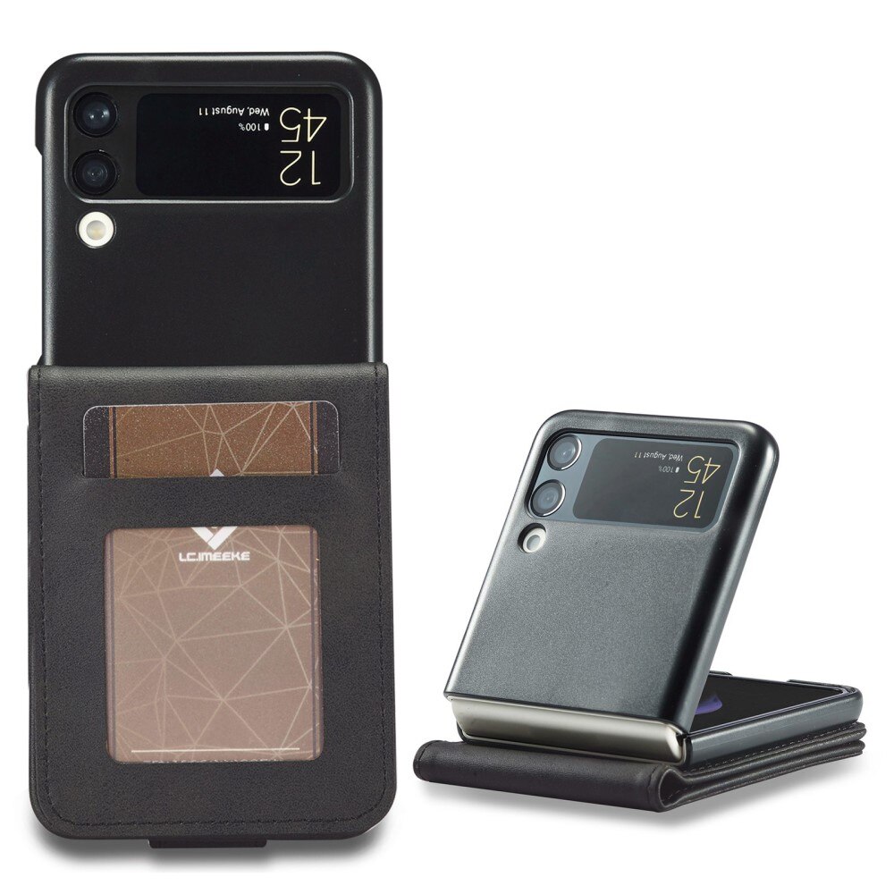 Bookcover hoesje Samsung Galaxy Z Flip 4 Zwart