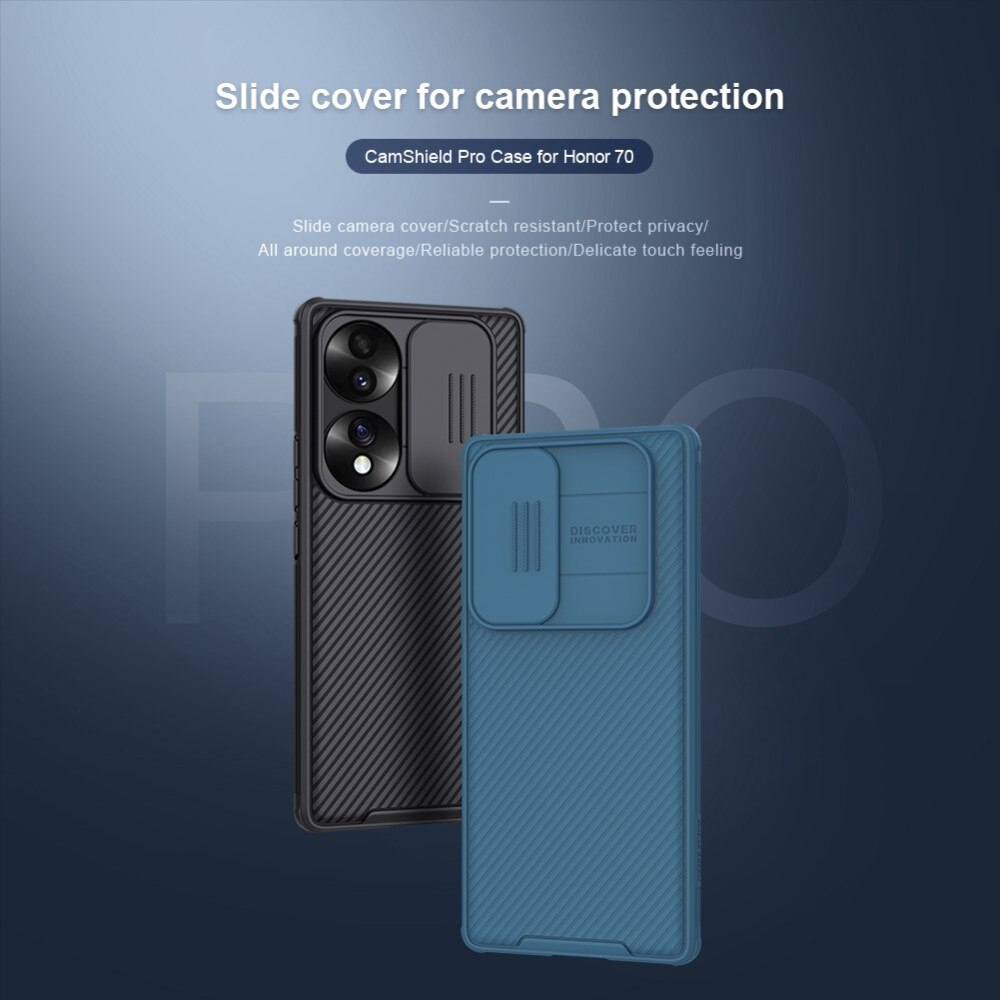 CamShield Case Honor 70 zwart