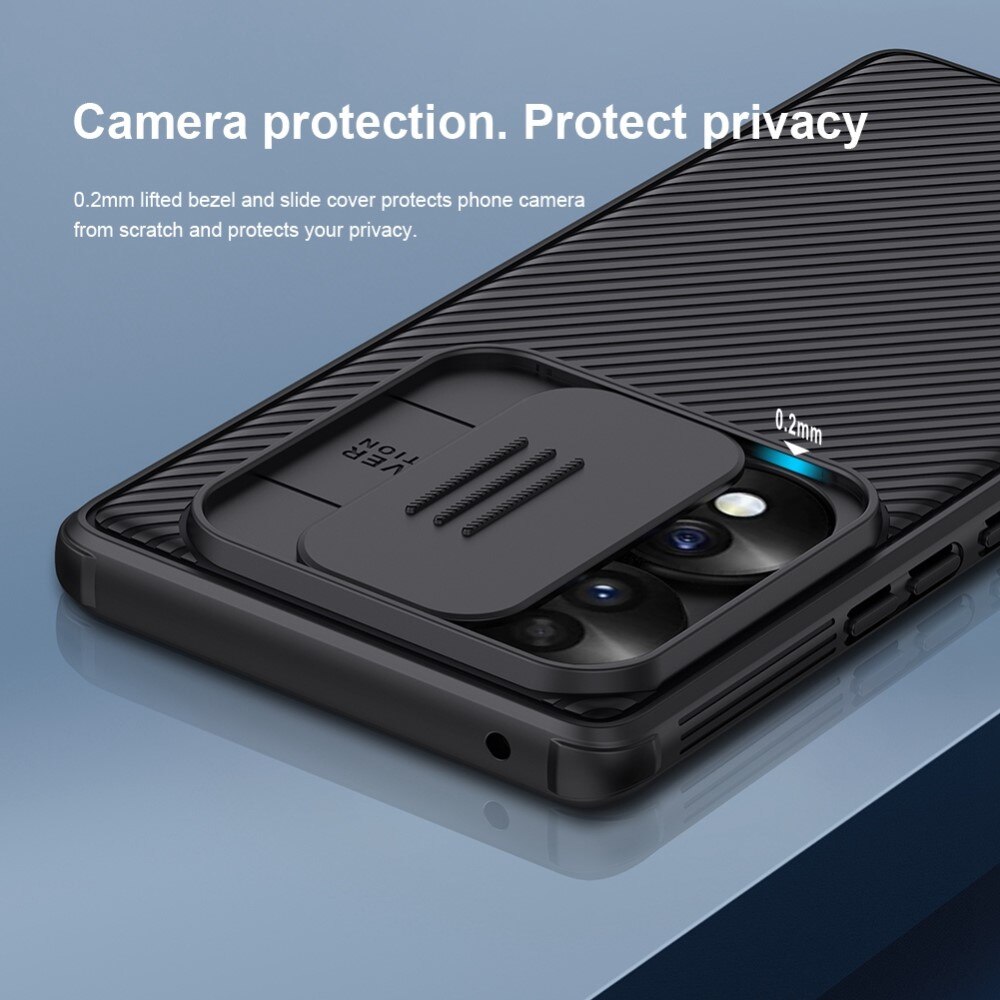 CamShield Case Honor 70 zwart