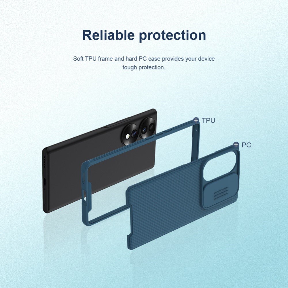 CamShield Case  Honor 70 Zwart