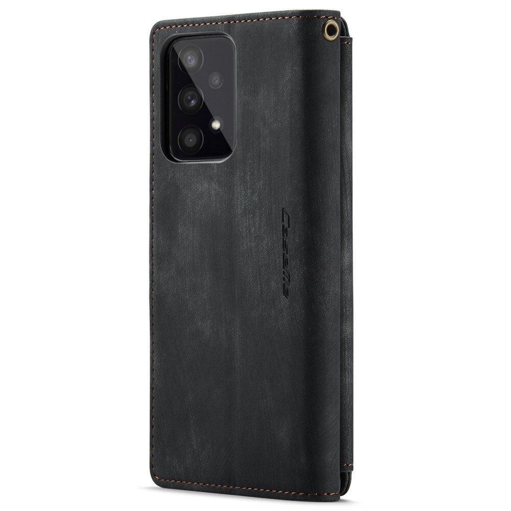 Bookcover hoesje Rits Samsung Galaxy A33 Zwart