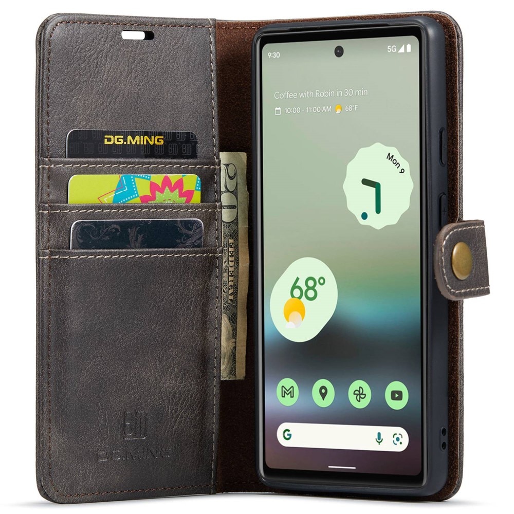 Magnet Wallet Google Pixel 6a Brown