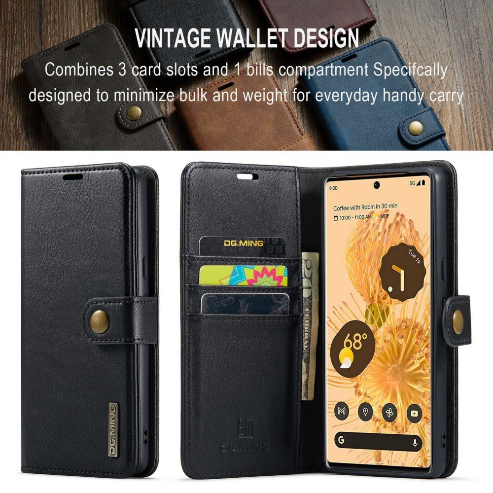 Magnet Wallet Google Pixel 7 Pro Zwart