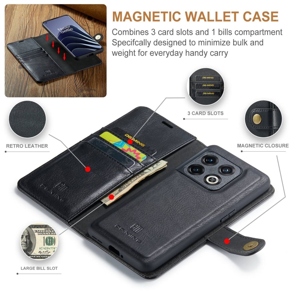 Magnet Wallet OnePlus 10 Pro Zwart