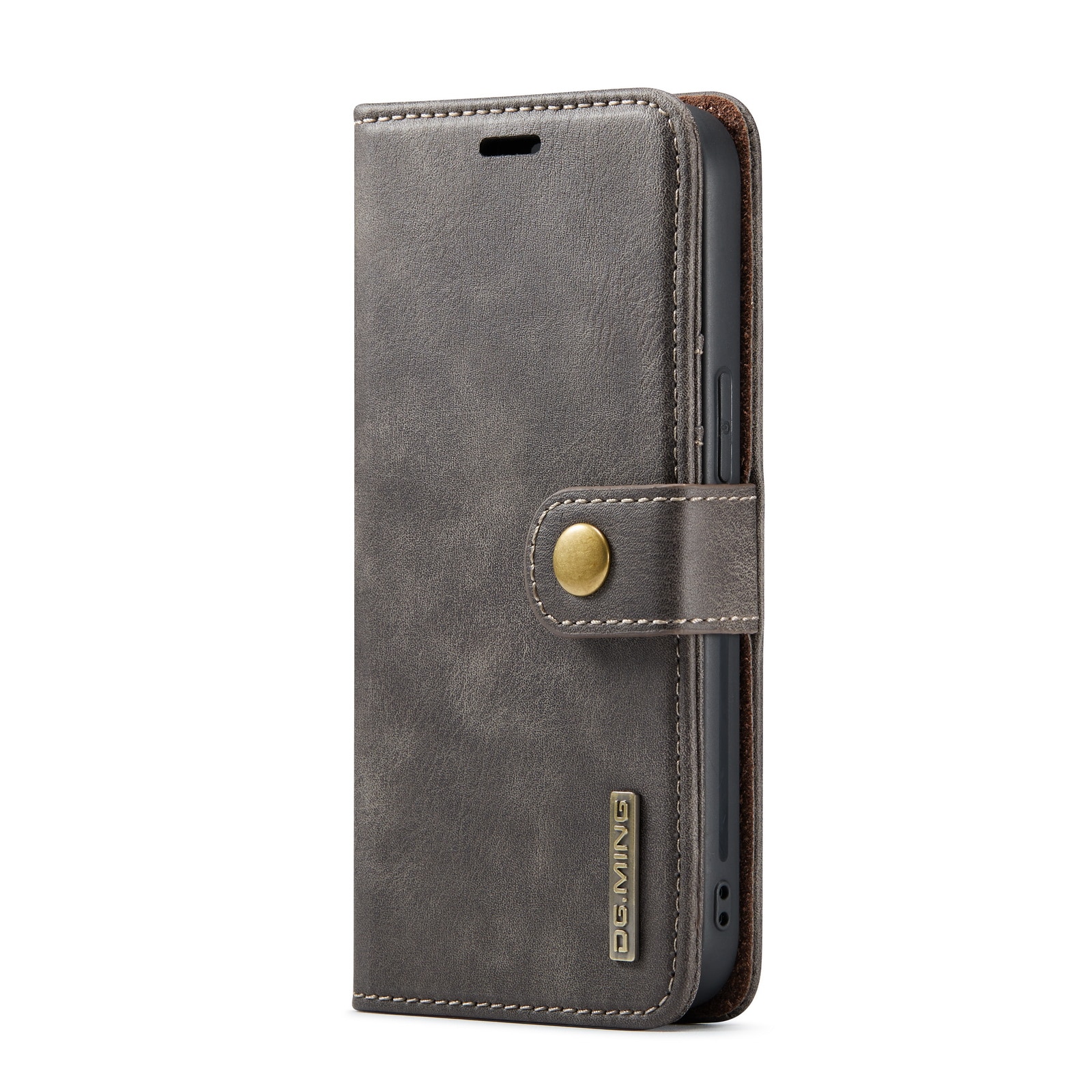 Magnet Wallet iPhone 14 Pro Max Brown