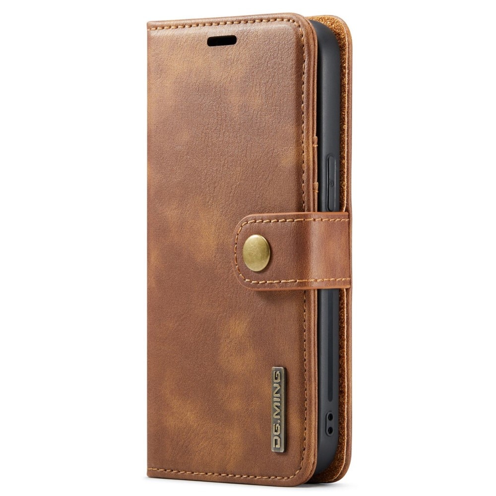 Magnet Wallet iPhone 14 Plus Cognac