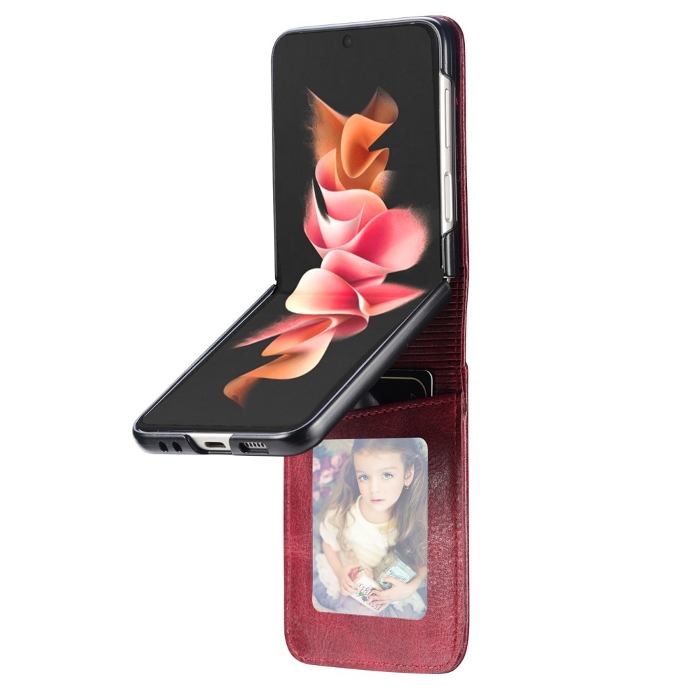 Samsung Galaxy Z Flip 4 Smartphonehoesje Rood