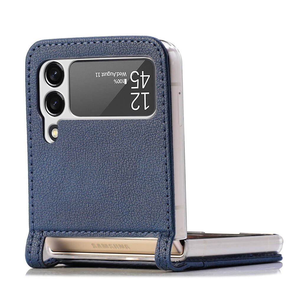 Slim Card Wallet Samsung Galaxy Z Flip 4 Blauw