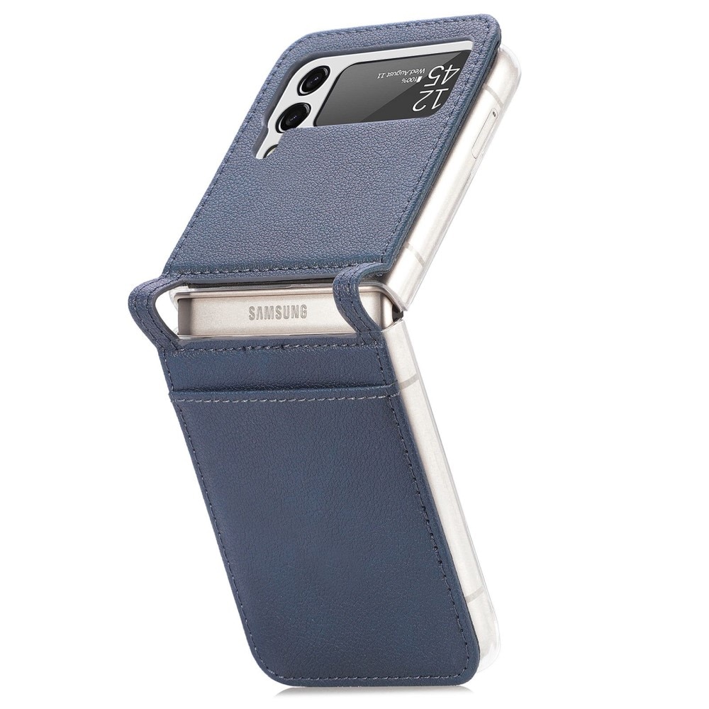 Slim Card Wallet Samsung Galaxy Z Flip 4 Blauw