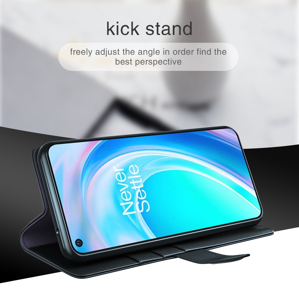 OnePlus Nord CE 2 Lite 5G Leren hoesje Zwart