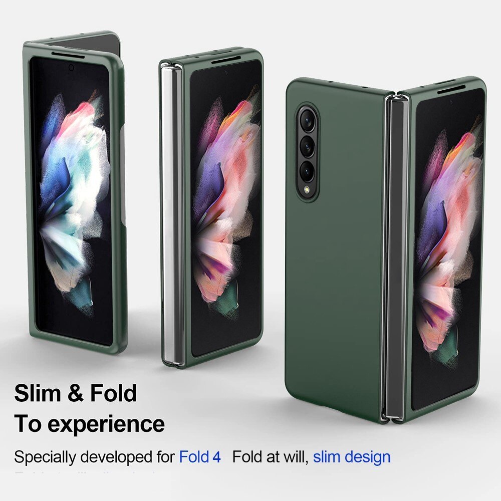 Samsung Galaxy Z Fold 4 Hardcase Gummicoating Groen