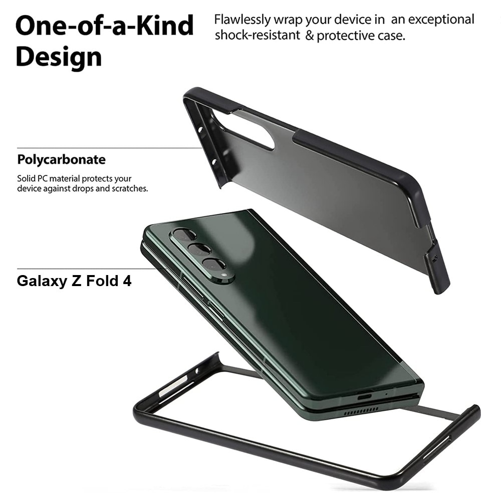 Samsung Galaxy Z Fold 4 Hardcase Gummicoating Groen