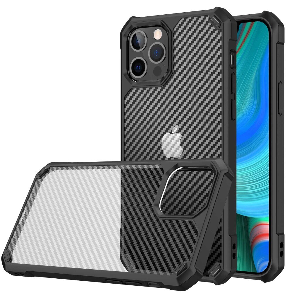 iPhone 14 Pro Max Hybridcase Koolstofvezel