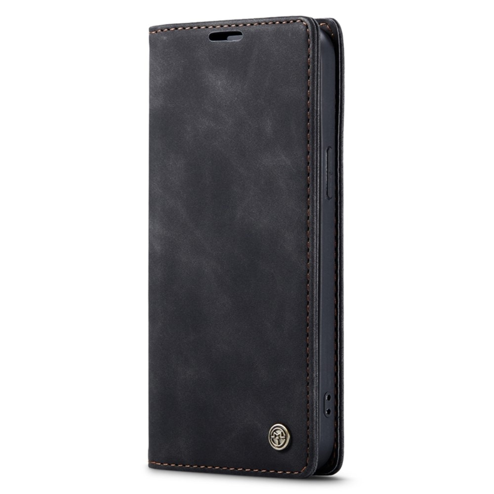 Slim Bookcover hoesje iPhone 14 Plus Zwart