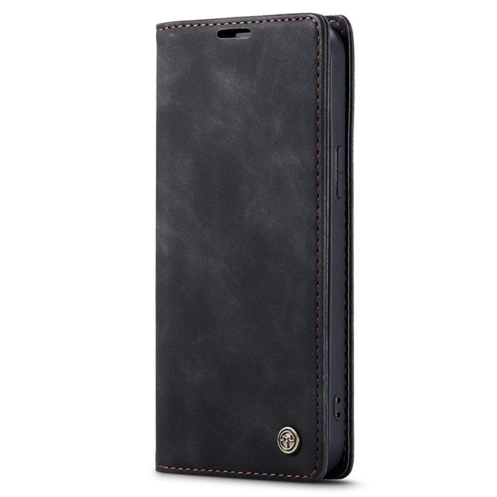 Slim Bookcover hoesje iPhone 14 Zwart