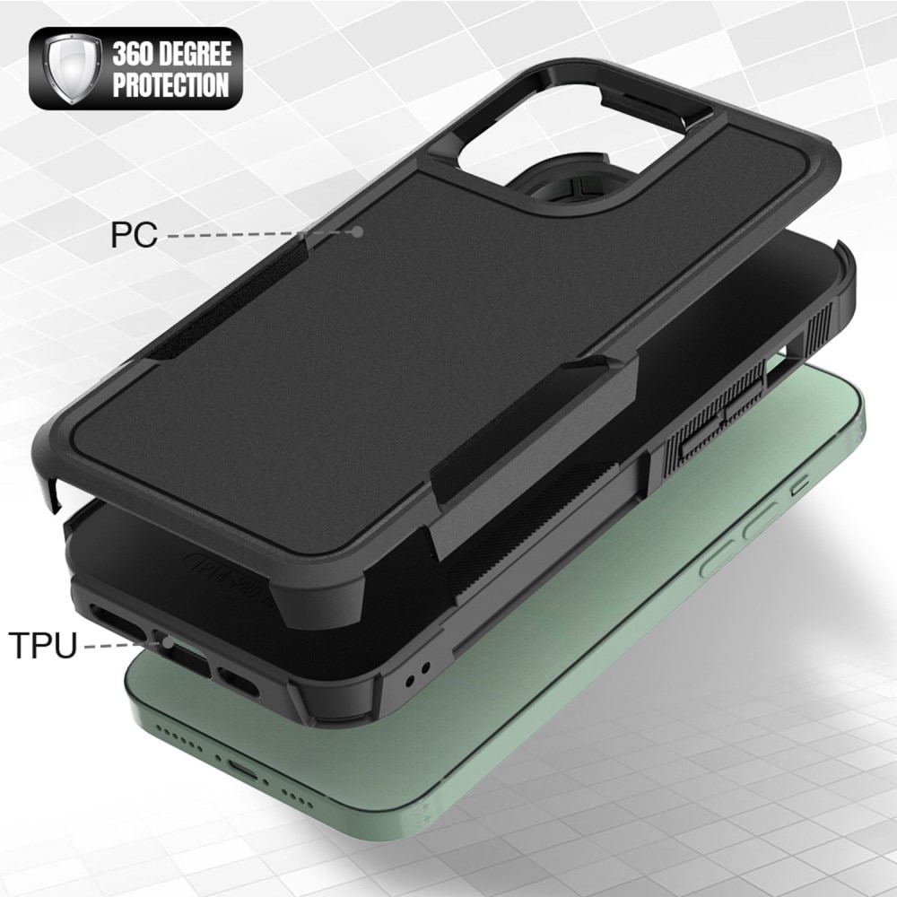 iPhone 14 Pro Max Off-road Hybridcase zwart