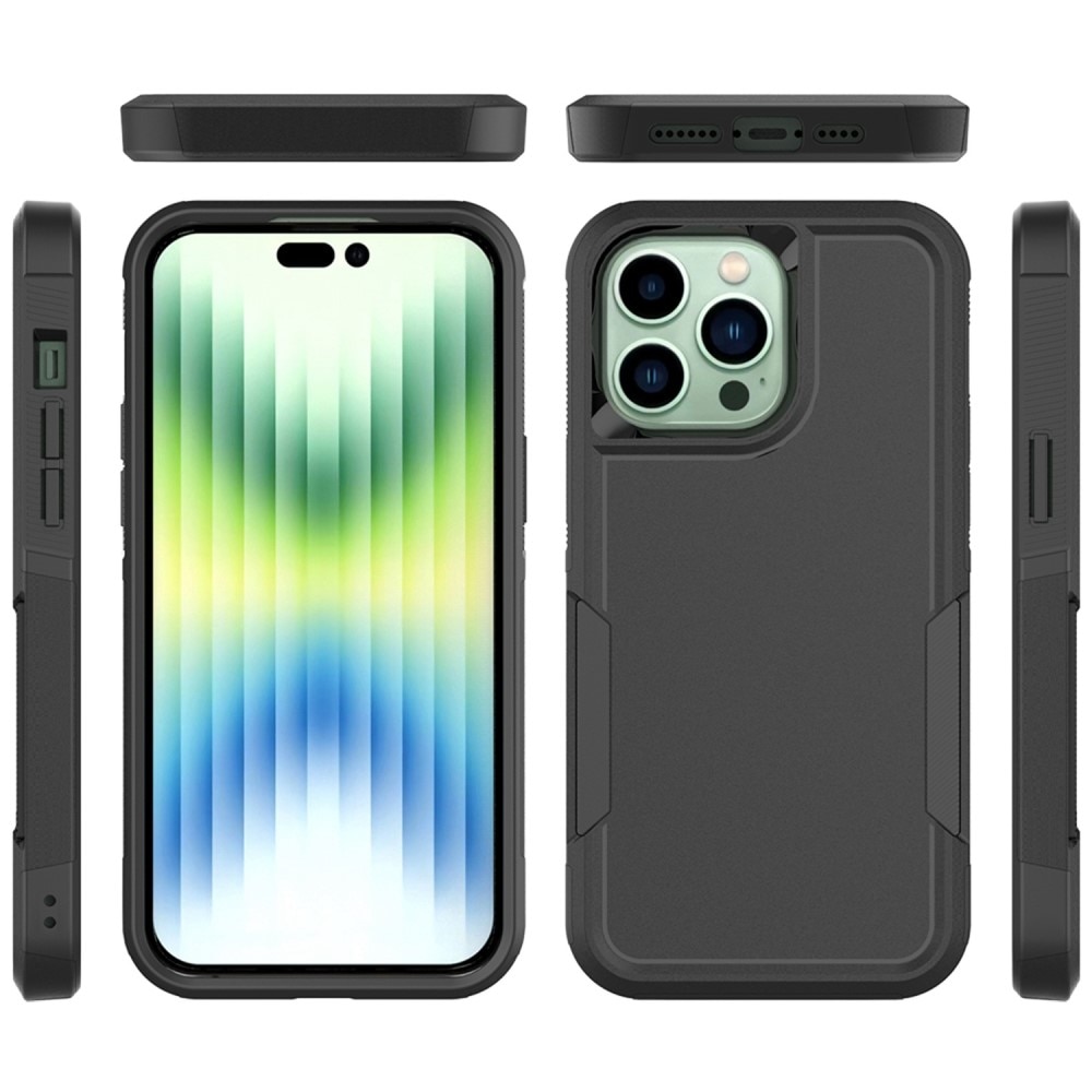 iPhone 14 Pro Max Off-road Hybridcase zwart