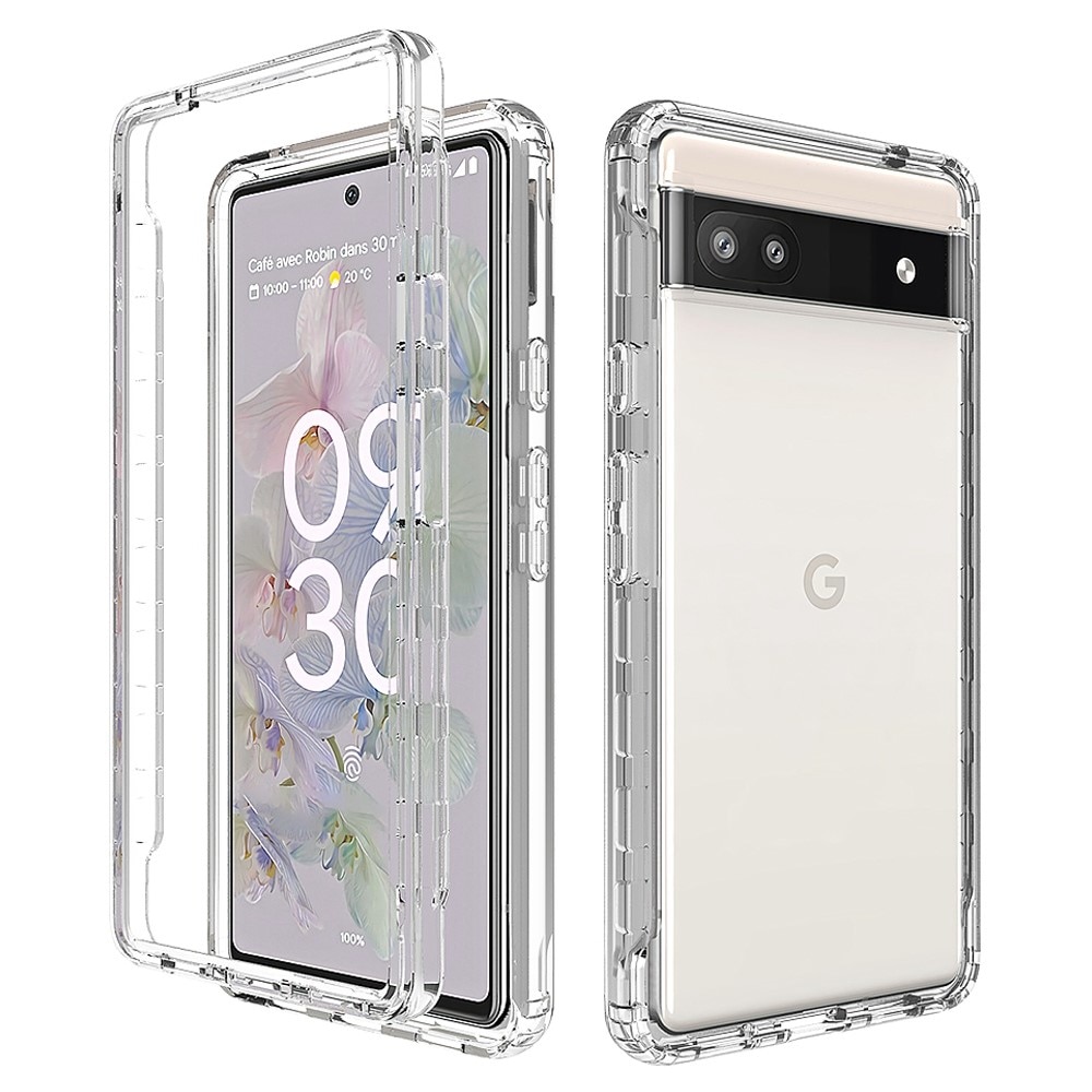 Google Pixel 6a Full Cover Hoesje transparant