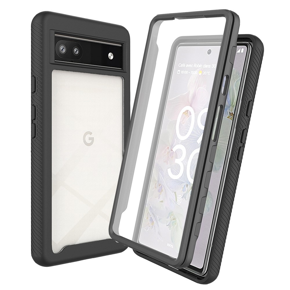 Google Pixel 7a Full Protection Case zwart