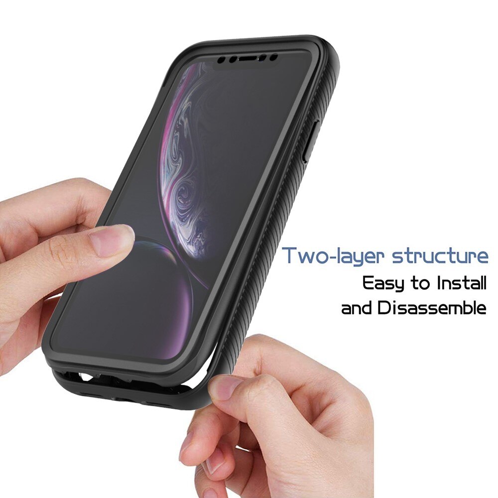 iPhone XR Full Protection Case Zwart