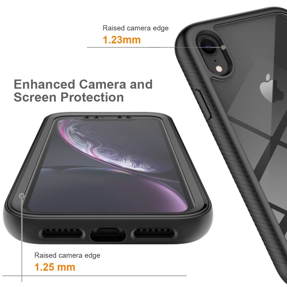 iPhone XR Full Protection Case Zwart