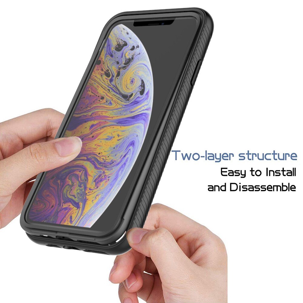 iPhone XS Max Full Protection Case Zwart