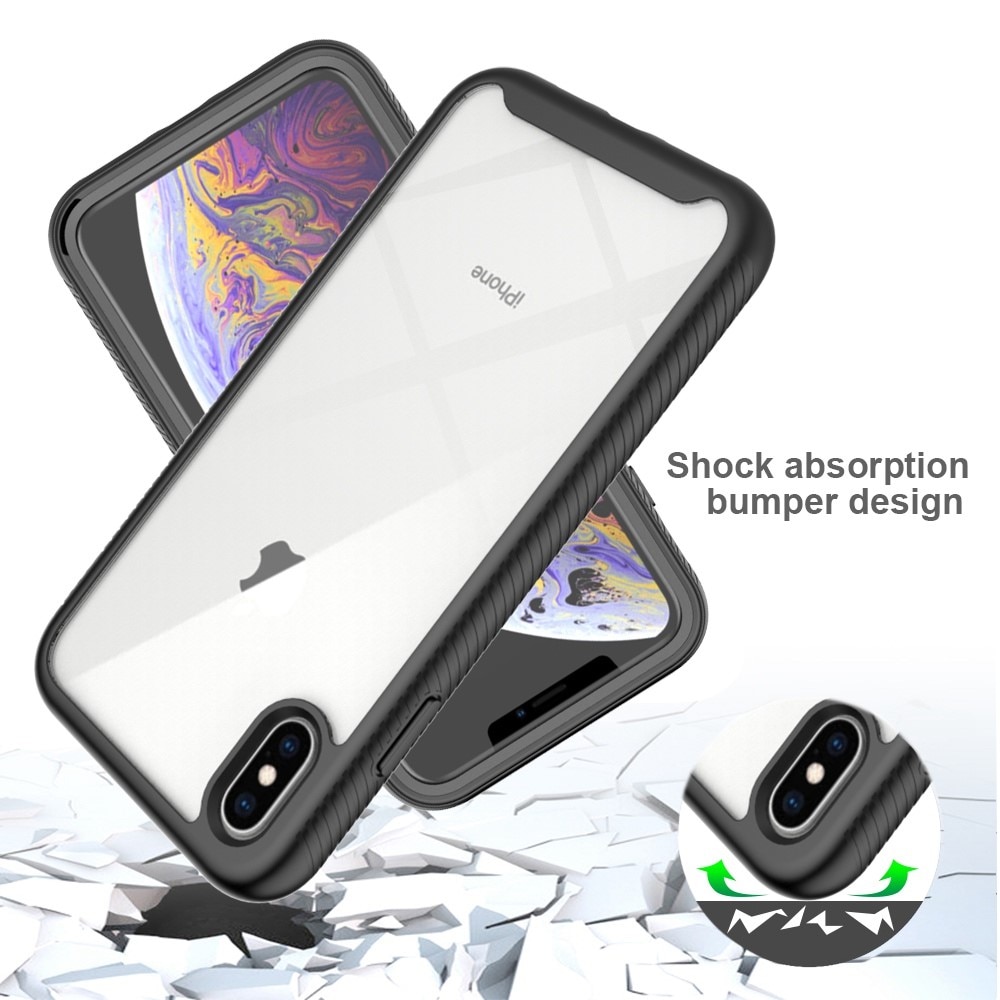 iPhone XS Max Full Protection Case Zwart