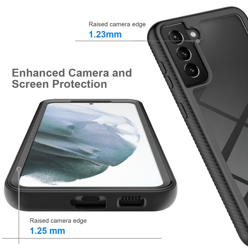 Samsung Galaxy S21 Plus Full Protection Case Zwart