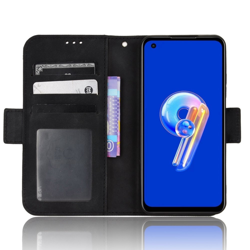 Asus Zenfone 9 Multi Bookcover hoesje Zwart