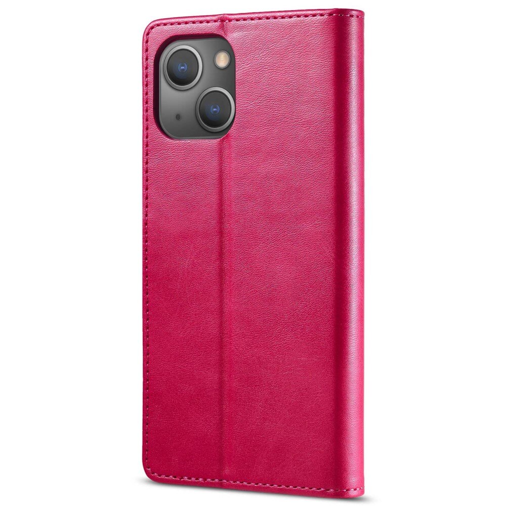 Bookcover hoesje iPhone 14 Roze