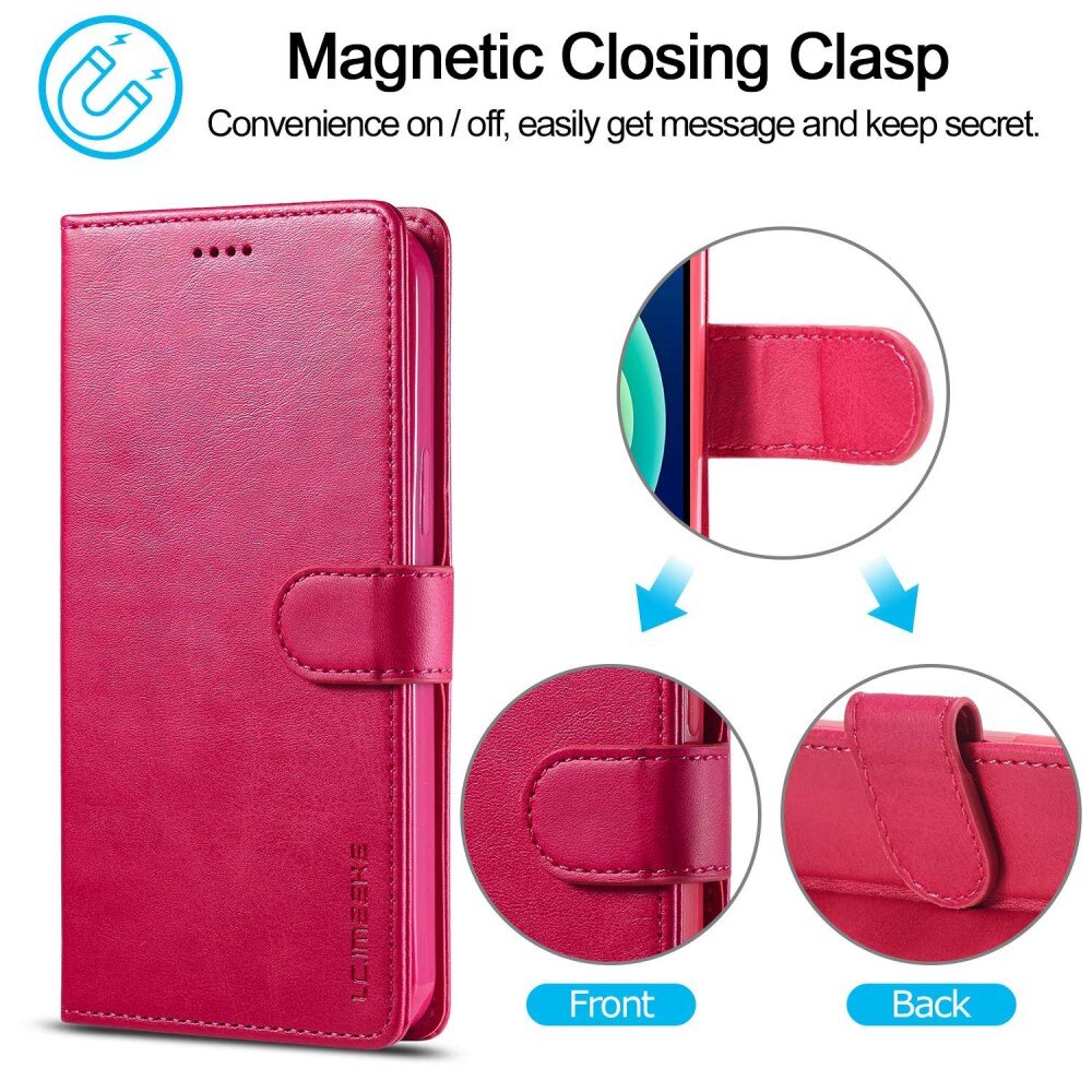 Bookcover hoesje iPhone 14 Roze