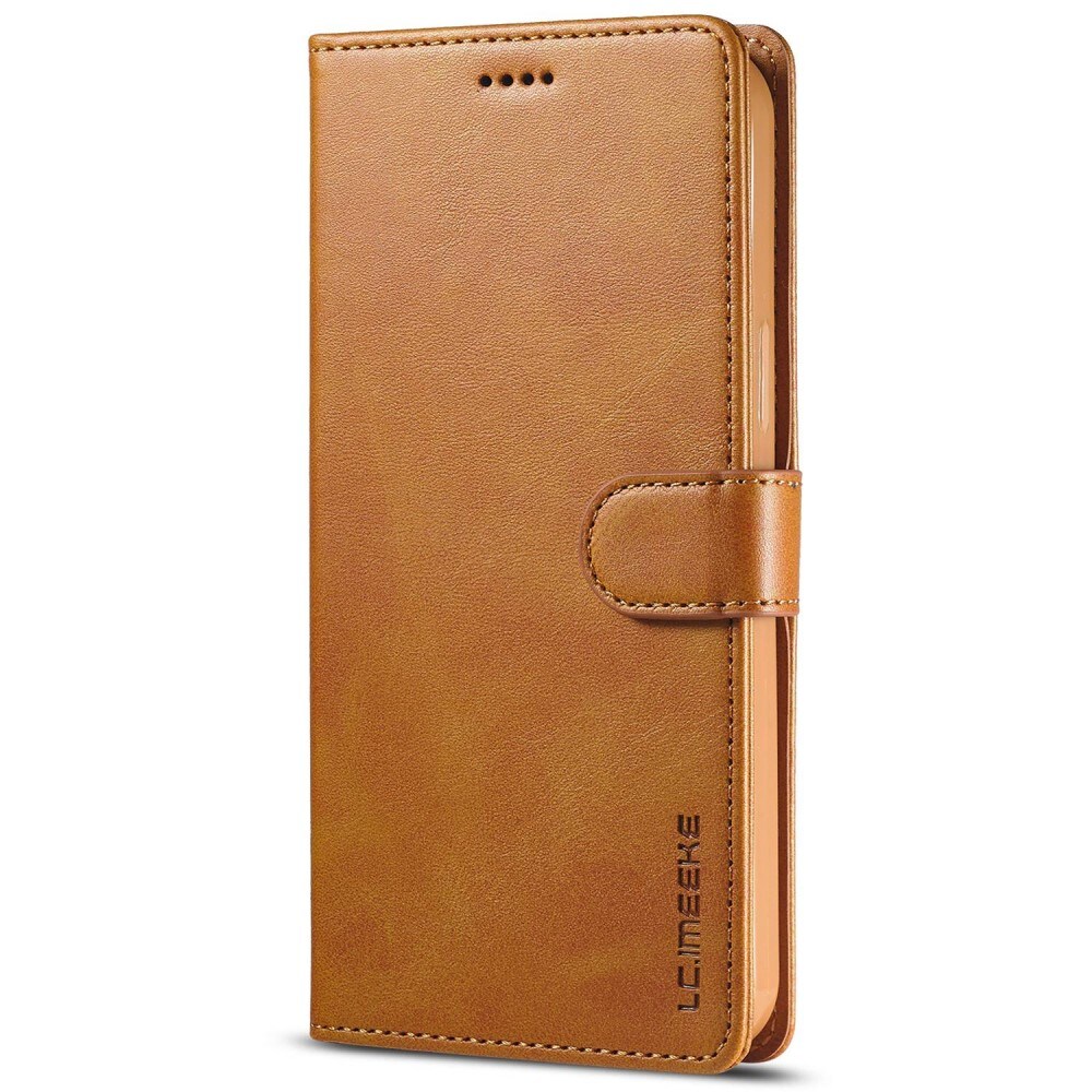 Bookcover hoesje iPhone 14 Plus Cognac