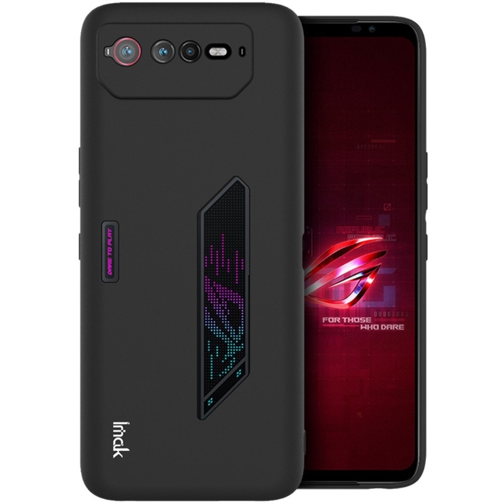 Frosted TPU Case Asus ROG Phone 6 Zwart