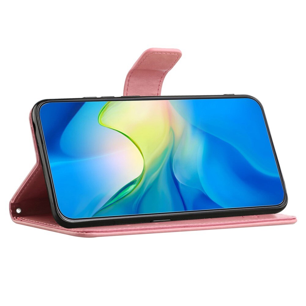  OnePlus 10T Leren vlinderhoesje Roze