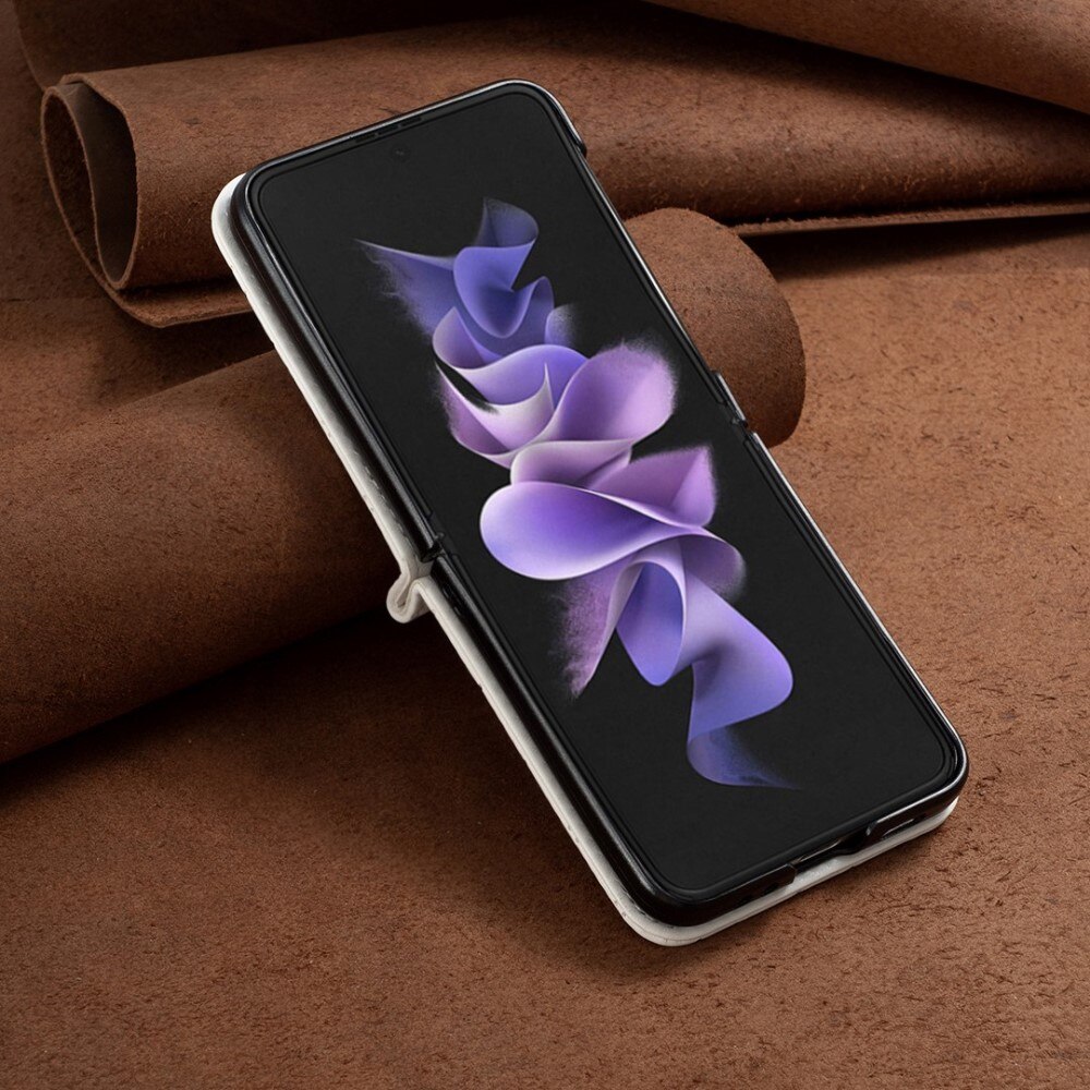 Samsung Galaxy Z Flip 4 Bookcover hoesje Wit