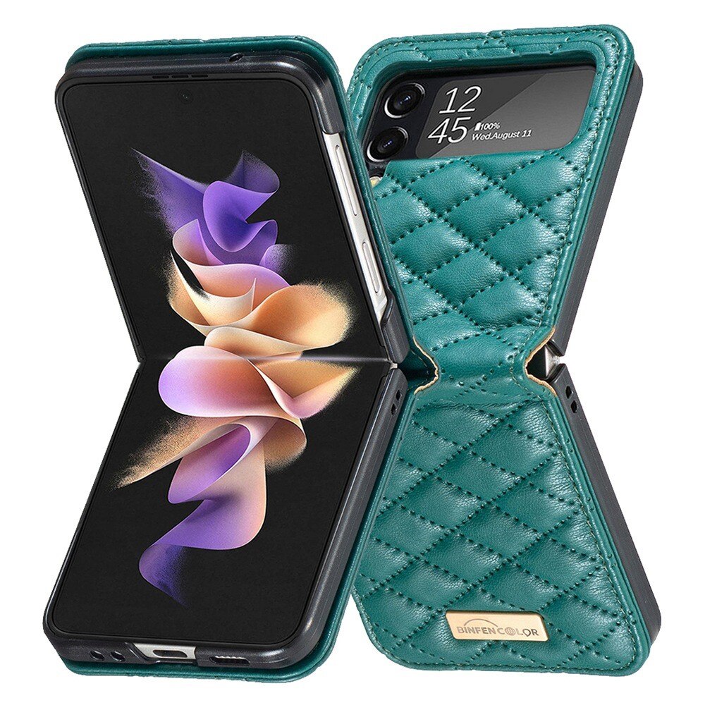 Samsung Galaxy Z Flip 4 Bookcover hoesje Groen