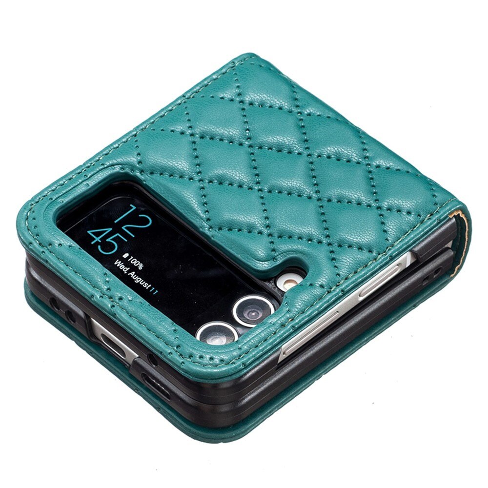 Samsung Galaxy Z Flip 4 Bookcover hoesje Groen