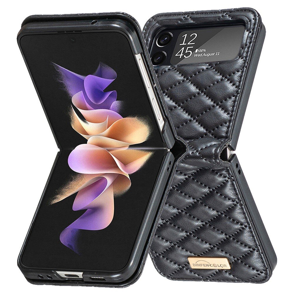 Samsung Galaxy Z Flip 4 Bookcover hoesje Zwart